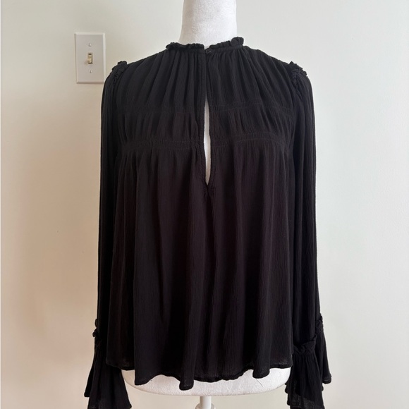 Free People Tops - Free People Kelsey Victorian Gothic Blouse Top